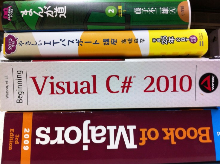 切られる本たち