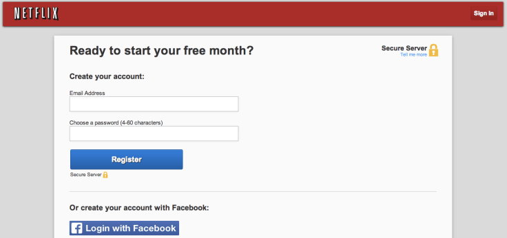 メールアドレスとパスワードを登録しよう